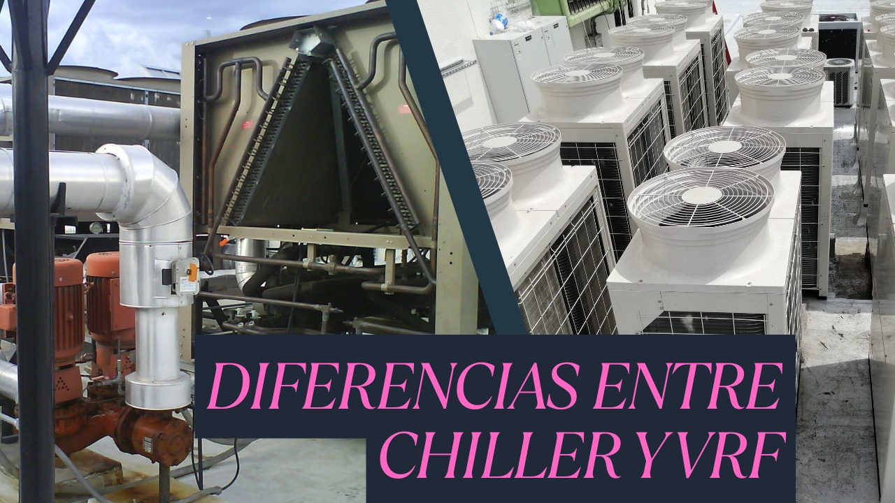 Curso como diferenciar entre Chiller y VRF